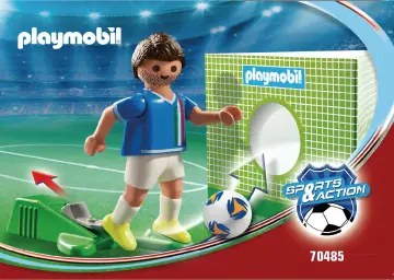 Οδηγίες συναρμολόγησης Playmobil 70485 - Ποδοσφαιριστής Εθνικής Ιταλίας (1)