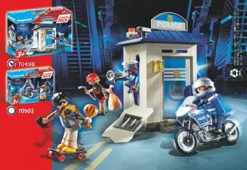 Οδηγίες συναρμολόγησης Playmobil 70498 - Starter Pack Αστυνομικό τμήμα (8)