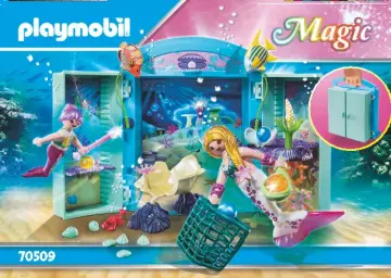 Notices de montage Playmobil 70509 - Play Box "Sirènes et perles" (1)