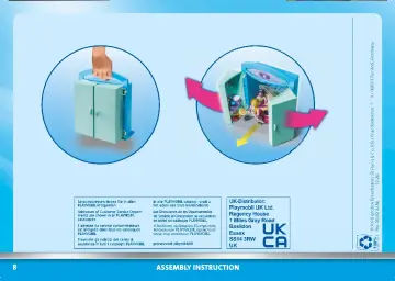 Manuales de instrucciones Playmobil 70509 - Cofre Sirenas (8)