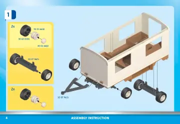 Manuales de instrucciones Playmobil 70510 - Caravana Campamento de Ponis (4)