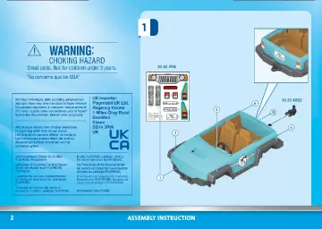 Manual de instruções Playmobil 70511 - Carro com Reboque para Pónei (2)