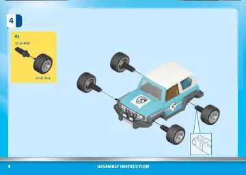 Manual de instruções Playmobil 70511 - Carro com Reboque para Pónei (4)