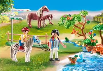 Playmobil 70512 - Passeggiata con i pony