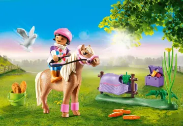 Playmobil 70514 - Cavalière et poney islandais