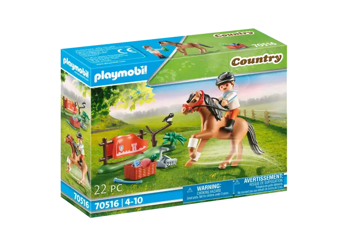 Playmobil 70516 - Pónei colecionável Connemara - BOX