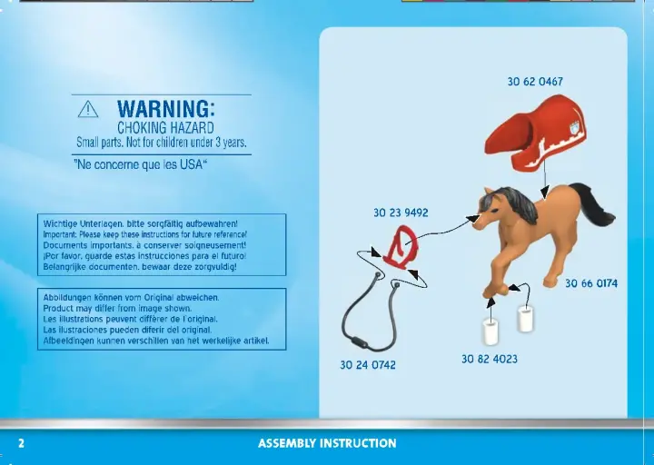 Building instructions Playmobil 70516 - Collectible Connemara Pony (2)
