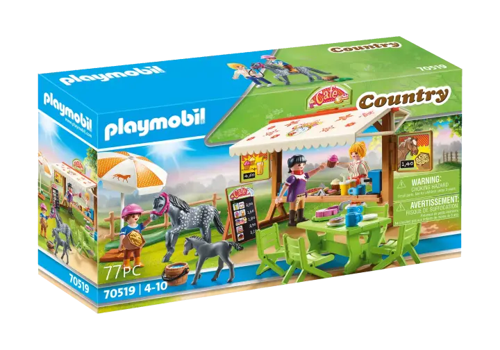 Playmobil 70519 - Cafetería Poni - BOX