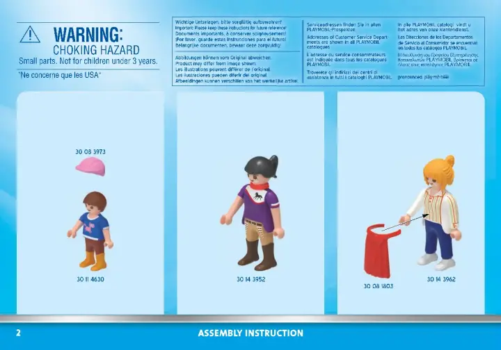 Building instructions Playmobil 70519 - Pony Café (2)