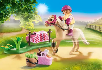 Playmobil 70521 - Poni para coleccionar - 'Poni de equitac
