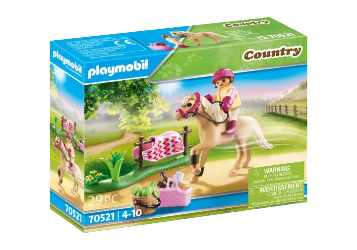 Playmobil 70521 - Cavalière avec poney beige - BOX