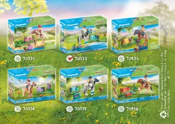 Bouwplannen Playmobil 70522 - Collectie pony - 'Klassiek' (4)