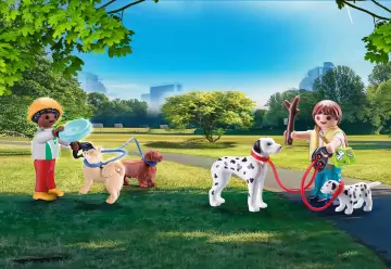 Playmobil 70530 - Valisette Enfants et chiens