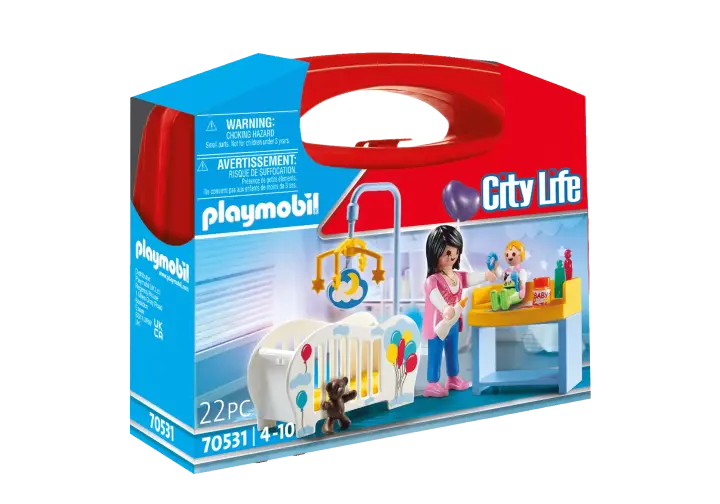 Playmobil 70531 - Βαλιτσάκι Βρεφικό δωμάτιο - BOX