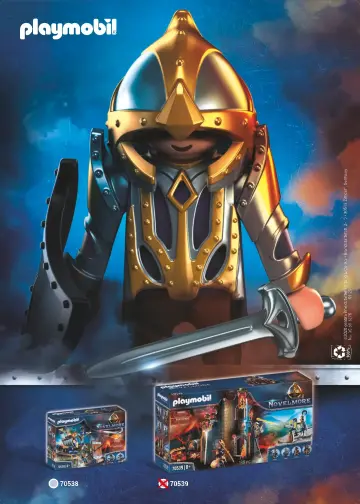 Notices de montage Playmobil 70539 - Bastion des Burnham Raiders (16)