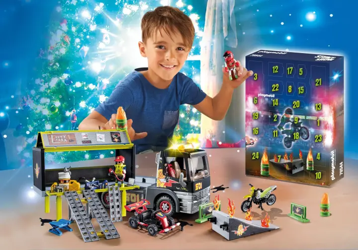 Playmobil 70544 - PLAYMOBIL - Adventskalender stuntshow