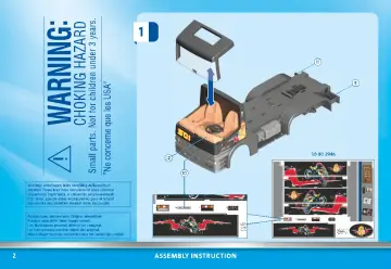 Istruzioni di montaggio Playmobil 70544 - Maxi Calendario dell'Avvento 'Monster Truck Show' (2)