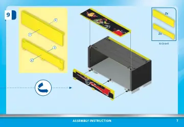 Building instructions Playmobil 70544 - Jumbo Advent Calendar - Stunt Show (7)