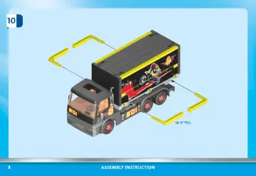 Istruzioni di montaggio Playmobil 70544 - Maxi Calendario dell'Avvento 'Monster Truck Show' (8)