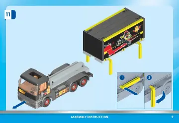 Building instructions Playmobil 70544 - Jumbo Advent Calendar - Stunt Show (9)