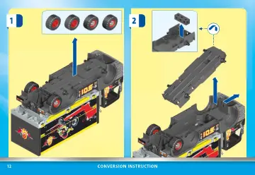 Manuales de instrucciones Playmobil 70544 - XXL-Calendario de Adviento Espectáculo de Acrobacias (12)