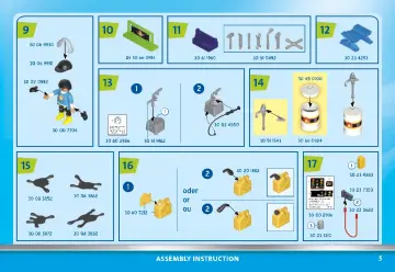 Building instructions Playmobil 70544 - Jumbo Advent Calendar - Stunt Show (21)