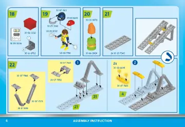 Manuales de instrucciones Playmobil 70544 - XXL-Calendario de Adviento Espectáculo de Acrobacias (22)