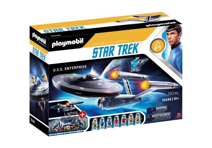 Playmobil 70548 - Star Trek - U.S.S. Enterprise NCC-1701 - BOX