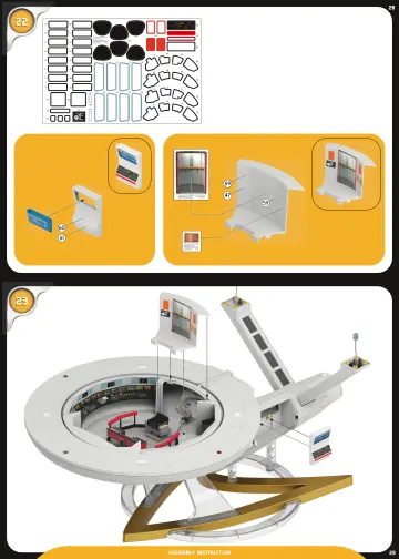 Building instructions Playmobil 70548 - Star Trek - U.S.S. Enterprise NCC-1701 (15)
