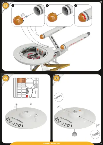 Building instructions Playmobil 70548 - Star Trek - U.S.S. Enterprise NCC-1701 (17)