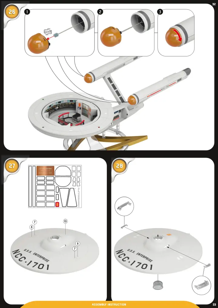 Playmobil Star Trek - U.S.S. Enterprise NCC-1701 - 70548 - 150 D