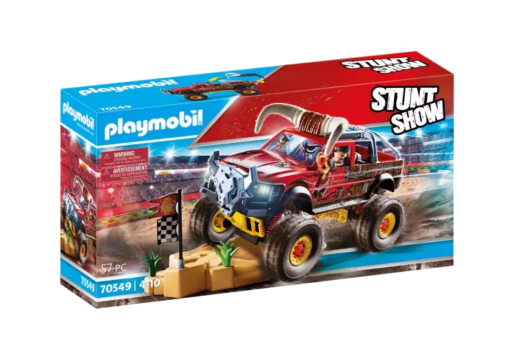 Playmobil 70549 - Stuntshow 4x4 de cascade Taureau - BOX