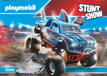 Bauanleitungen Playmobil 70550 - Stuntshow Monster Truck Shark (1)
