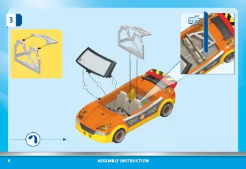 Manual de instruções Playmobil 70551 - Stuntshow Crashcar (4)