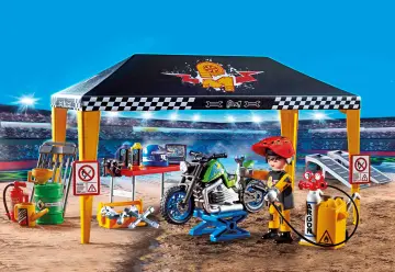 Playmobil 70552 - Stuntshow werkplek tent