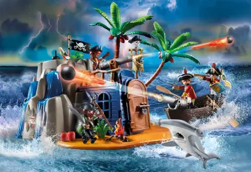 Playmobil 70556 - Covo del tesoro dei pirati