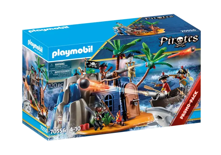 Playmobil 70556 - Covo del tesoro dei pirati - BOX