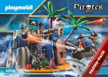 Οδηγίες συναρμολόγησης Playmobil 70556 - Καταφύγιο Πειρατών (1)