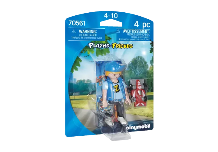 Playmobil 70561 - Αγόρι με τηλεκατευθυνόμενο αυτοκινητάκι - BOX