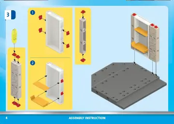 Istruzioni di montaggio Playmobil 70568 - Fuga dalla Stazione di Polizia (4)