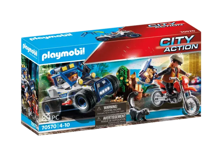 Playmobil 70570 - Polisterrängbil: Jakten på skattjuven - BOX