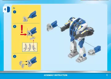 Instrukcje obsługi Playmobil 70571 - Policyjny robot: Akcja specjalna (5)