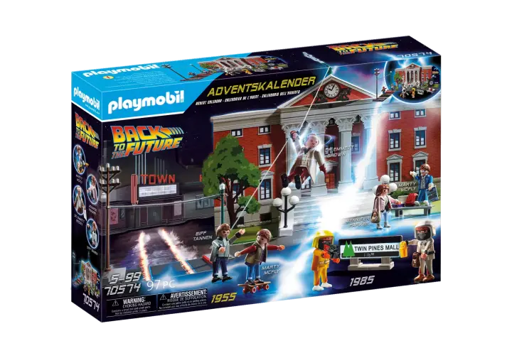 Playmobil 70574 - Χριστουγεννιάτικο Ημερολόγιο "Back to the future" - BOX