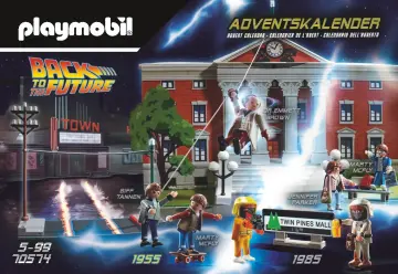 Bauanleitungen Playmobil 70574 - Adventskalender "Back to the Future" (1)