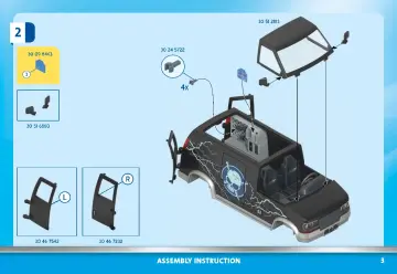 Manual de instruções Playmobil 70575 - Helicóptero da Polícia (3)