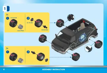 Manual de instruções Playmobil 70575 - Helicóptero da Polícia (6)