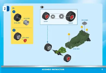 Manual de instruções Playmobil 70577 - Kart Policial: Perseguição ao ladrão da caixa forte (3)