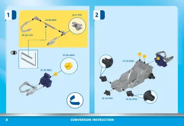 Οδηγίες συναρμολόγησης Playmobil 70577 - Αστυνομική καταδίωξη Go-Kart (8)