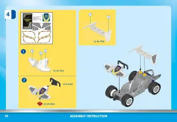 Instrukcje obsługi Playmobil 70577 - Policyjny gokart: Pościg za włamywaczem do sejfu (10)