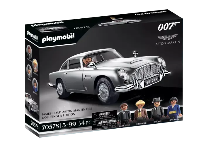 Playmobil 70578 - James Bond Aston Martin DB5 - Edición Goldfinger - BOX